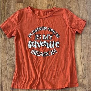 Orange Fall T shirt